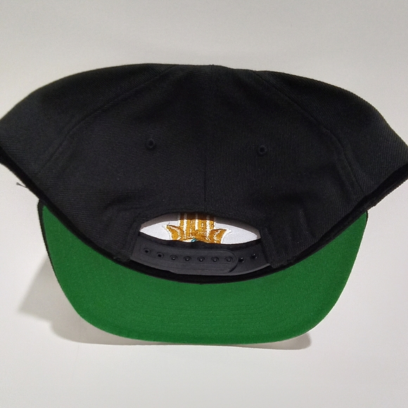 Hamsa Hand 3rd Eye 3D Embroidered Black Snapback Hat Flat Bill 6 Panel Yupoong - Picture 5 of 6